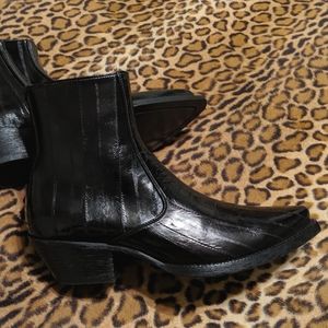 Saint Laurent Lukas Eel Skin boots sz 39